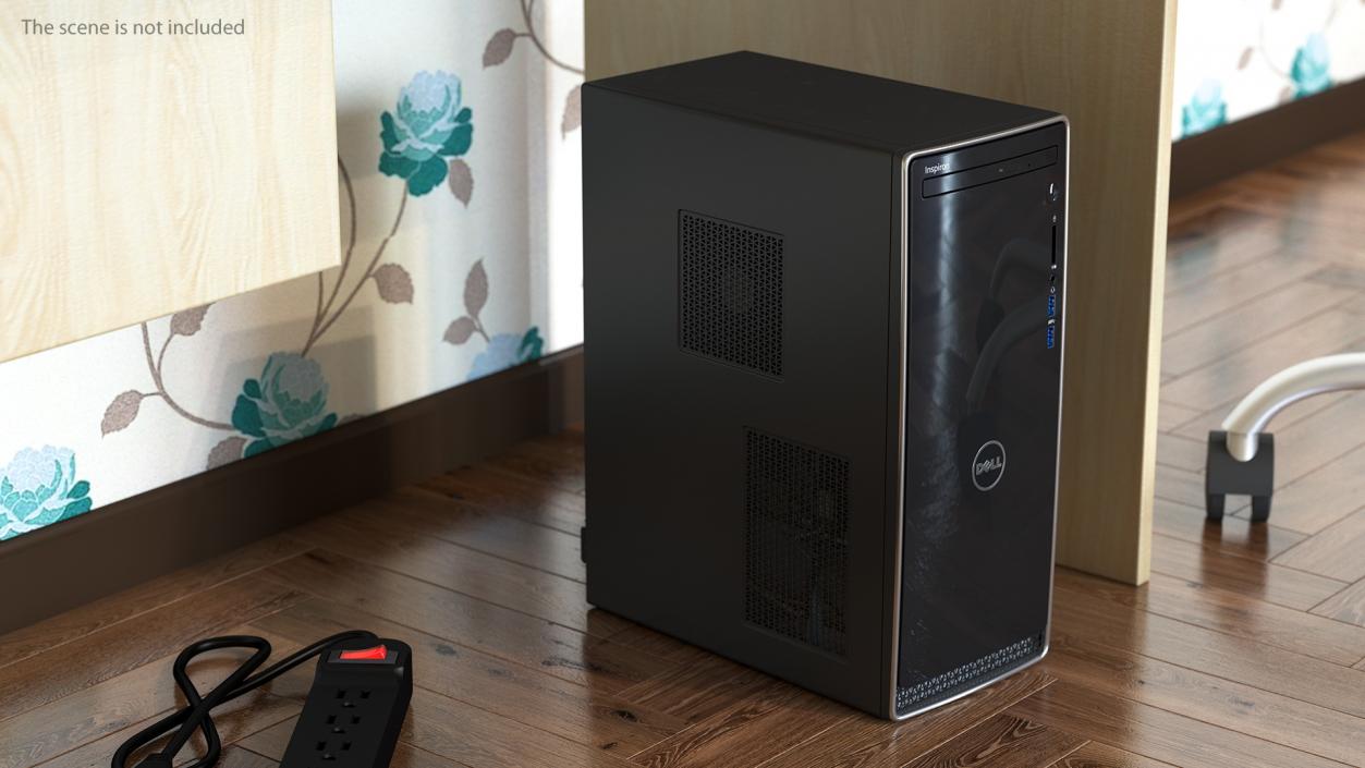 Dell Inspiron 3670 Minitower Desktop PC 3D model