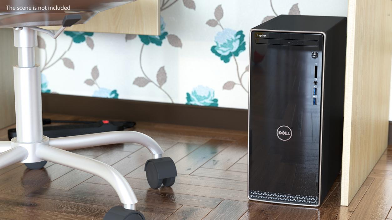 Dell Inspiron 3670 Minitower Desktop PC 3D model