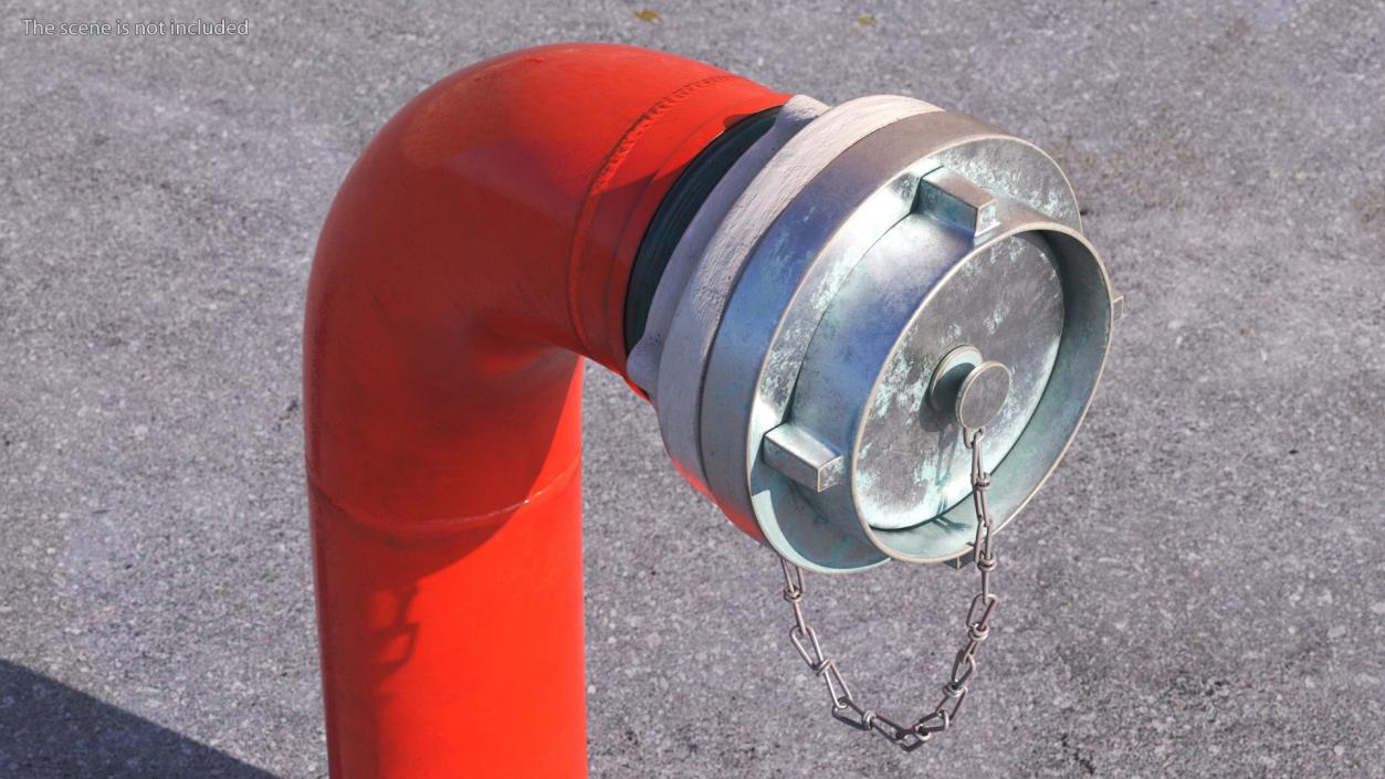 Pipe Fire Hydrant 3D