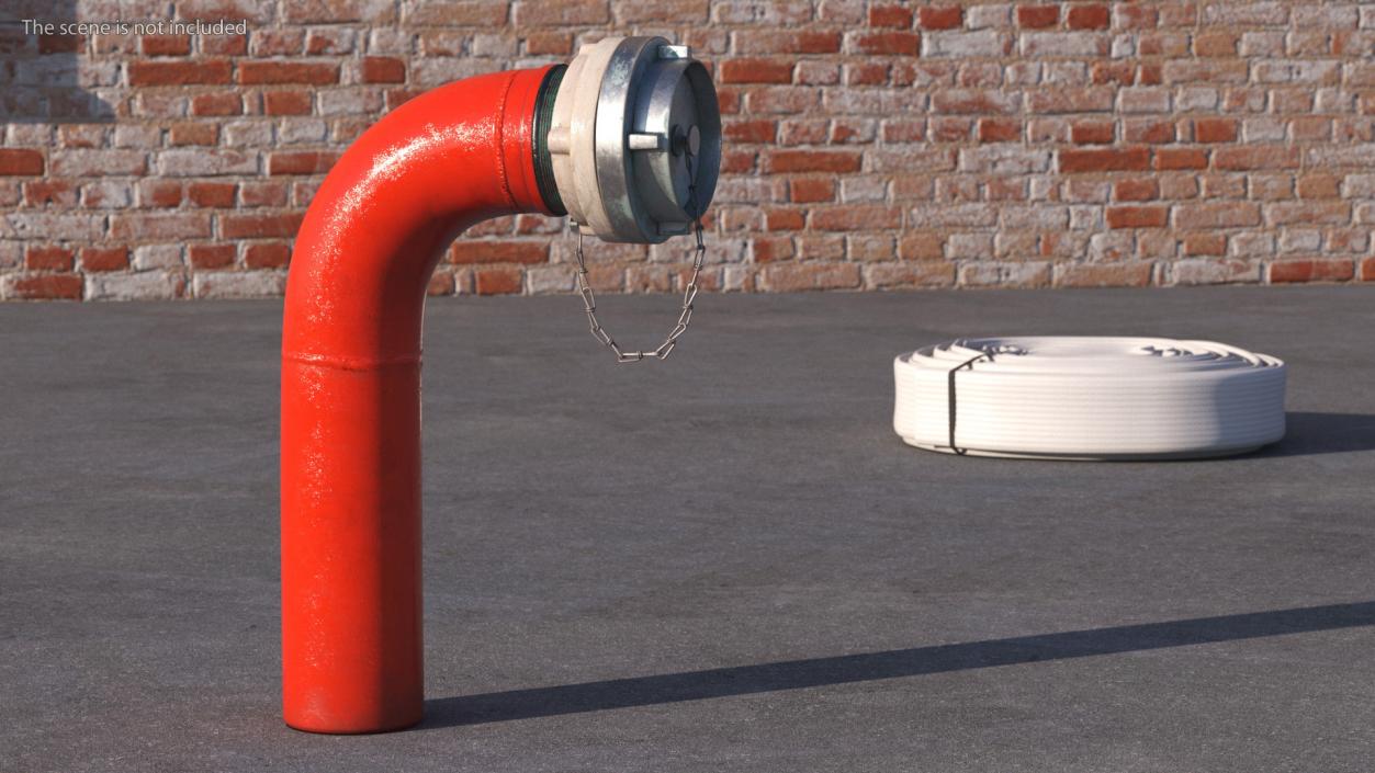 Pipe Fire Hydrant 3D