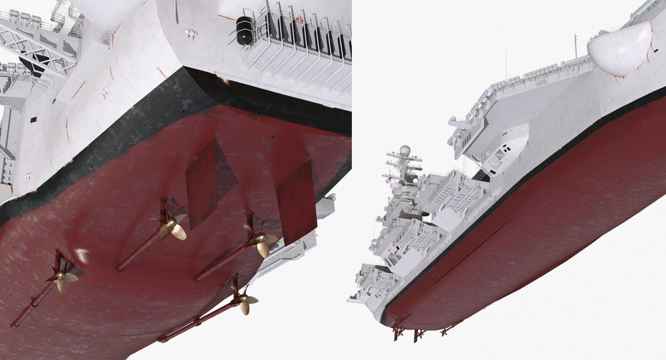 3D US Aircraft Carriers Collection 2 model