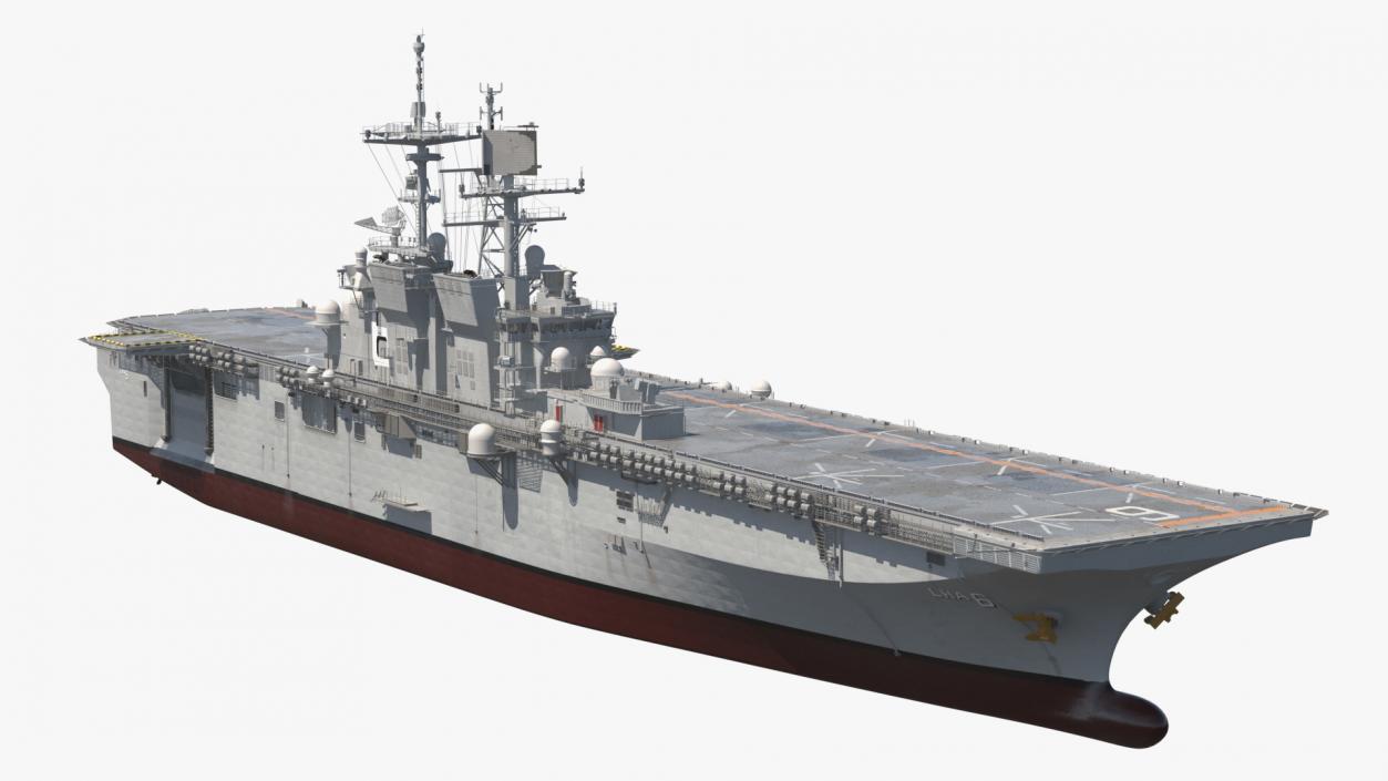 3D US Aircraft Carriers Collection 2 model