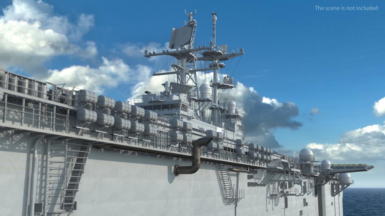 3D US Aircraft Carriers Collection 2 model