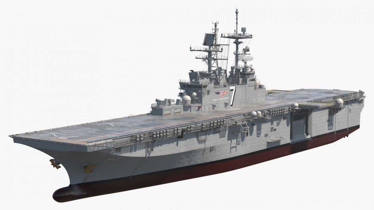 3D US Aircraft Carriers Collection 2 model