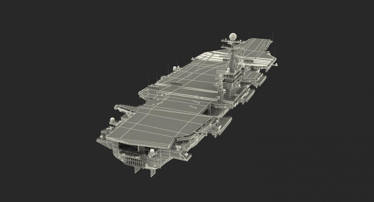 3D US Aircraft Carriers Collection 2 model