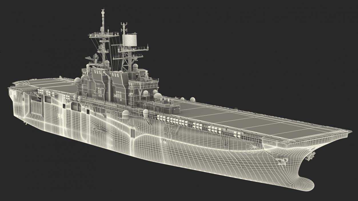 3D US Aircraft Carriers Collection 2 model