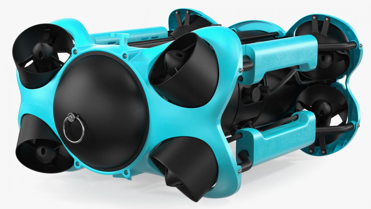 3D Professional Underwater Drone Rigged