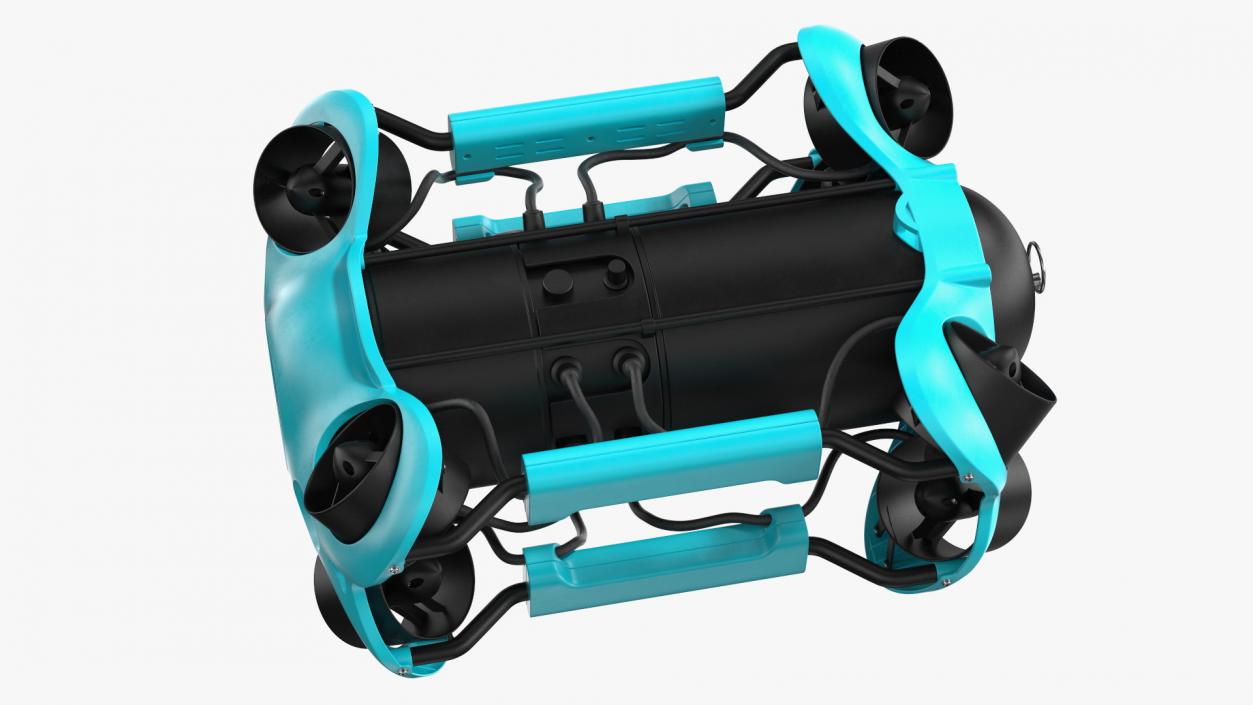 3D Professional Underwater Drone Rigged