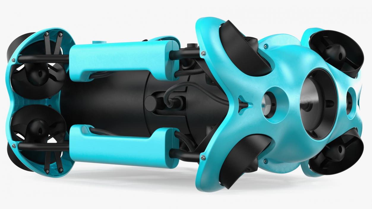 3D Professional Underwater Drone Rigged