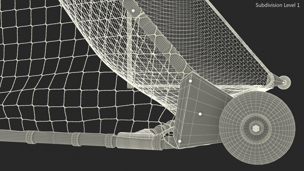 3D model Soccer Goal Net