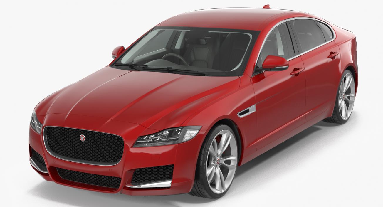 Jaguar XF 3D model