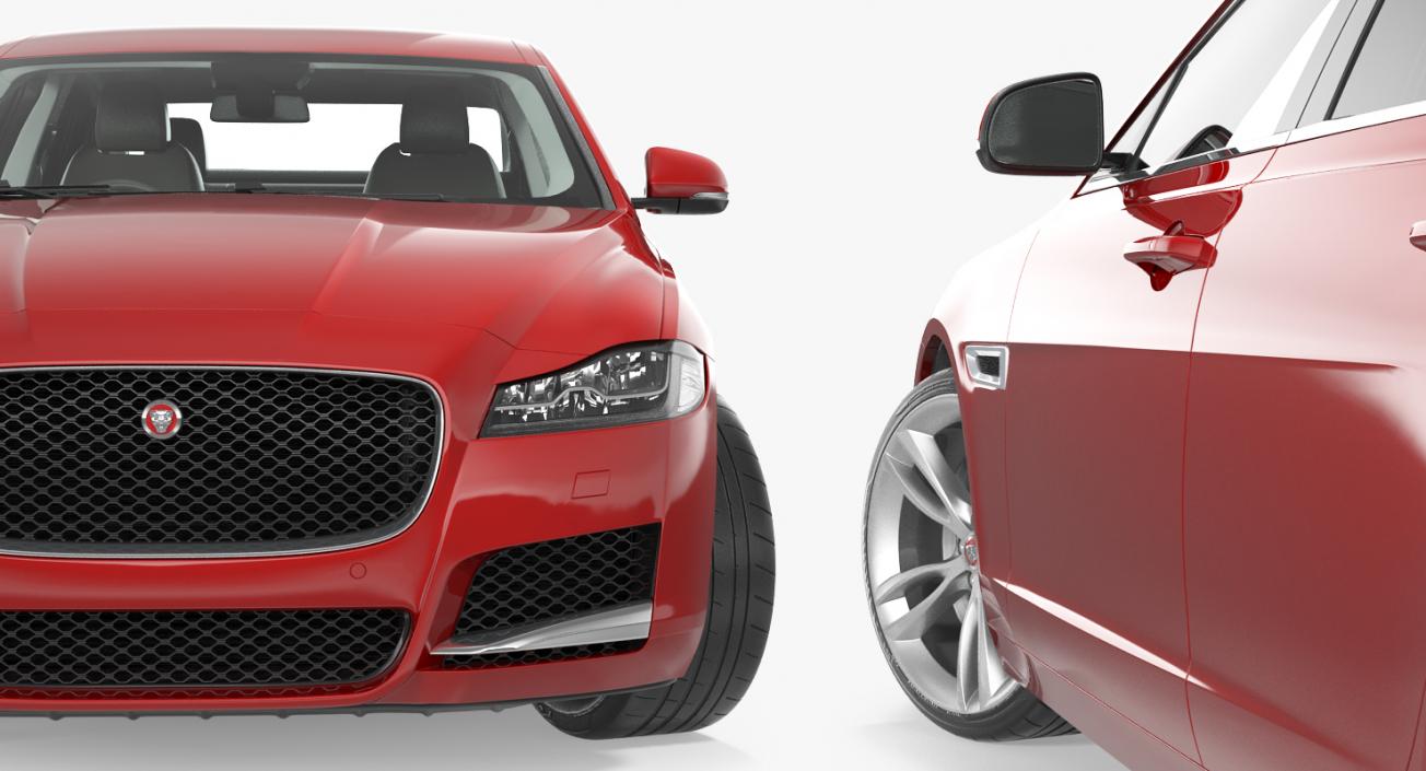 Jaguar XF 3D model