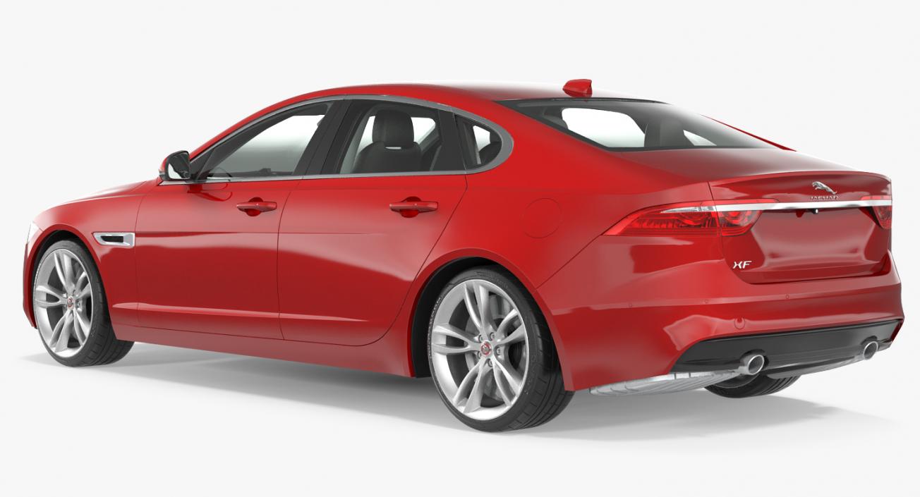 Jaguar XF 3D model