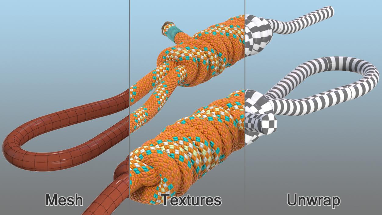 3D Rope Knots Collection 2 model