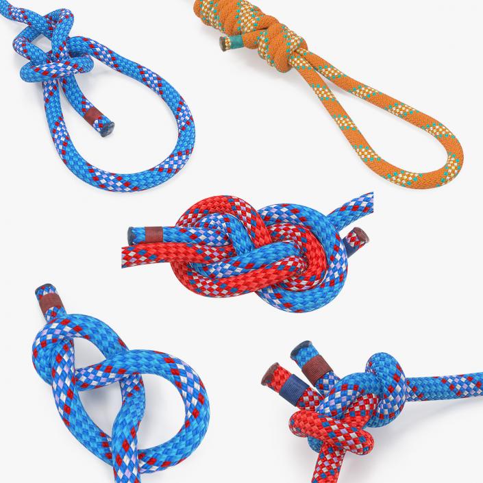 3D Rope Knots Collection 2 model