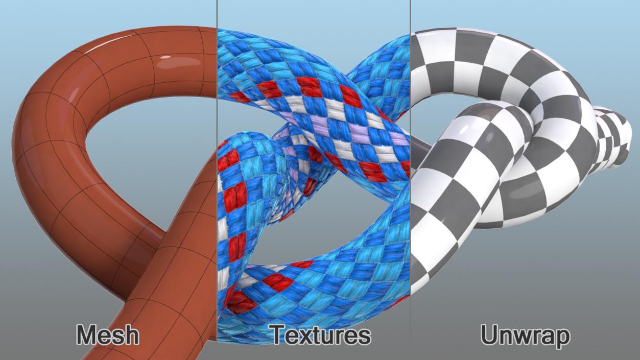 3D Rope Knots Collection 2 model