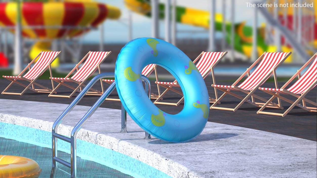 3D Inflatable Pool Float Ring