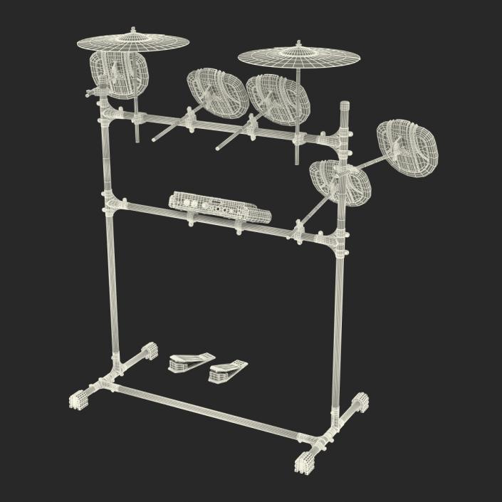 3D model Professional Electric Drum Kit Pyle Pro PED04