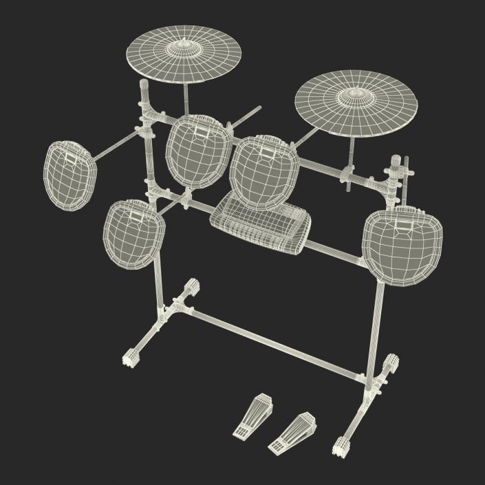 3D model Professional Electric Drum Kit Pyle Pro PED04