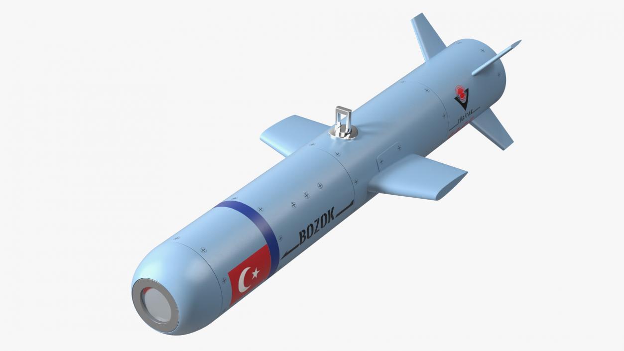 3D Bozok Laser Guided Rocket(1) model