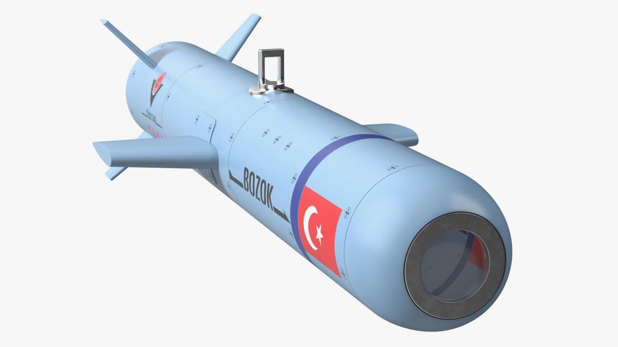 3D Bozok Laser Guided Rocket(1) model