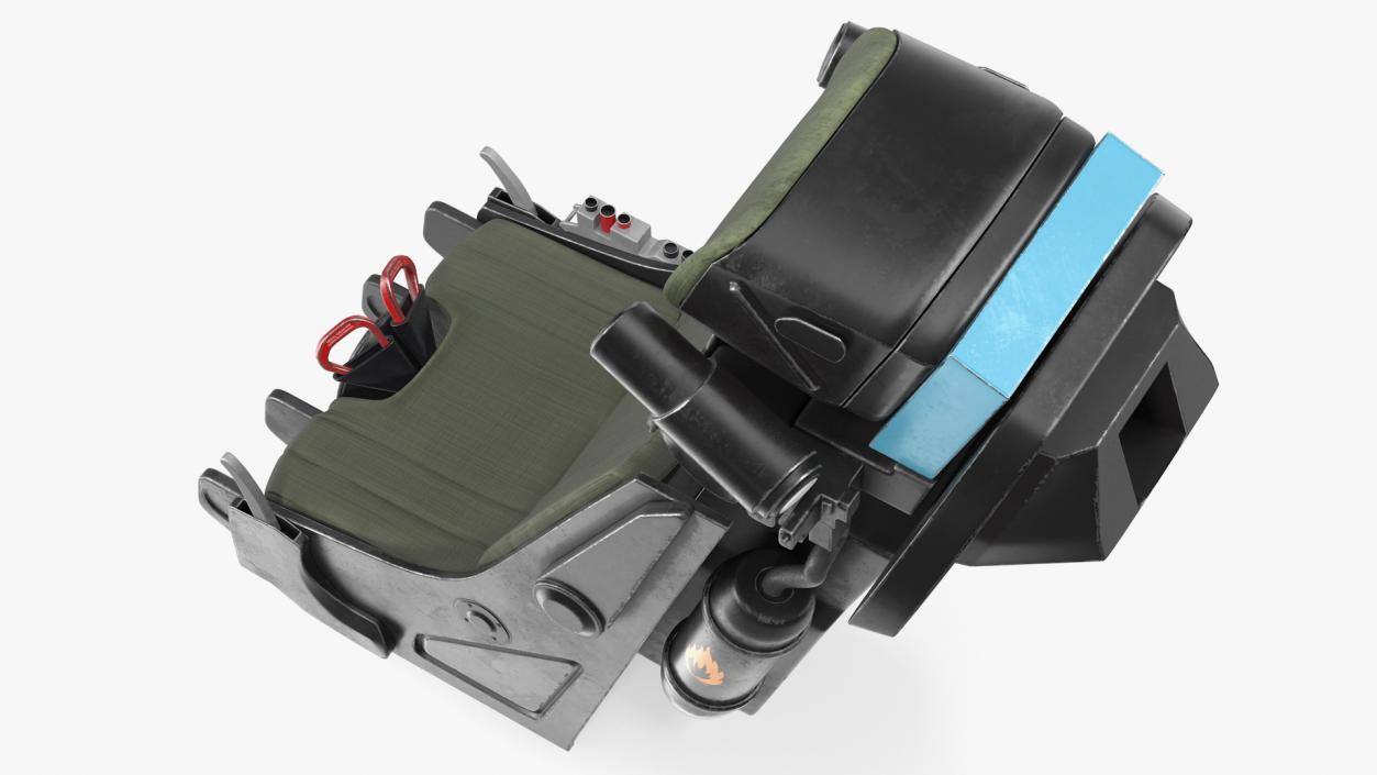 3D Jet Fighter Seat