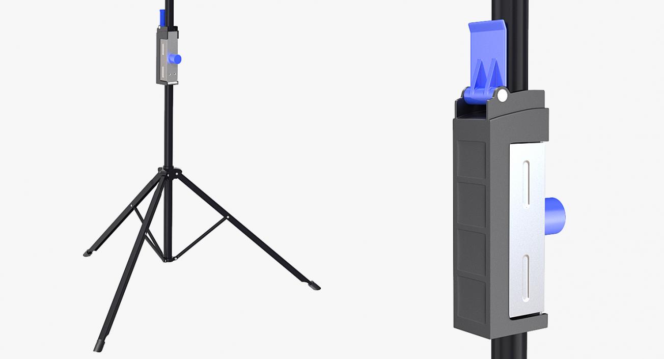 3D Adjustable Tripod Stand model