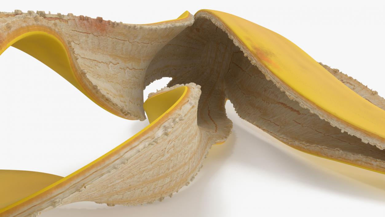 3D Banana Rind