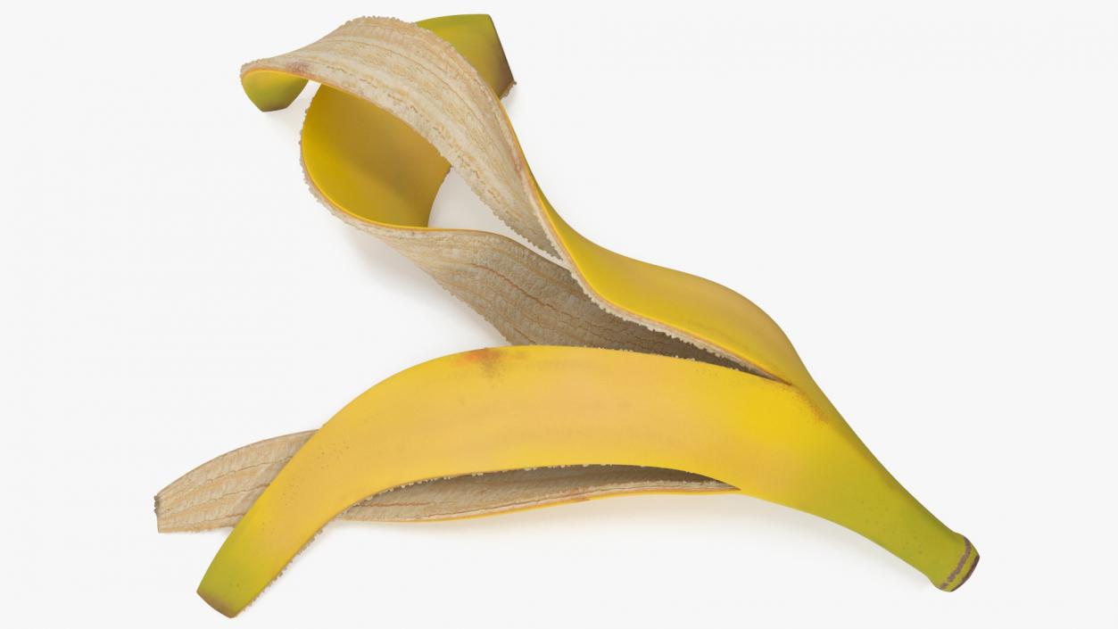 3D Banana Rind