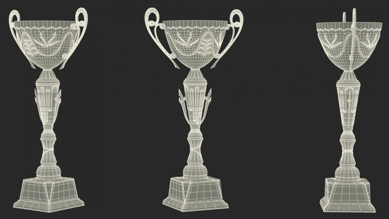 3D Metal Sports Cup