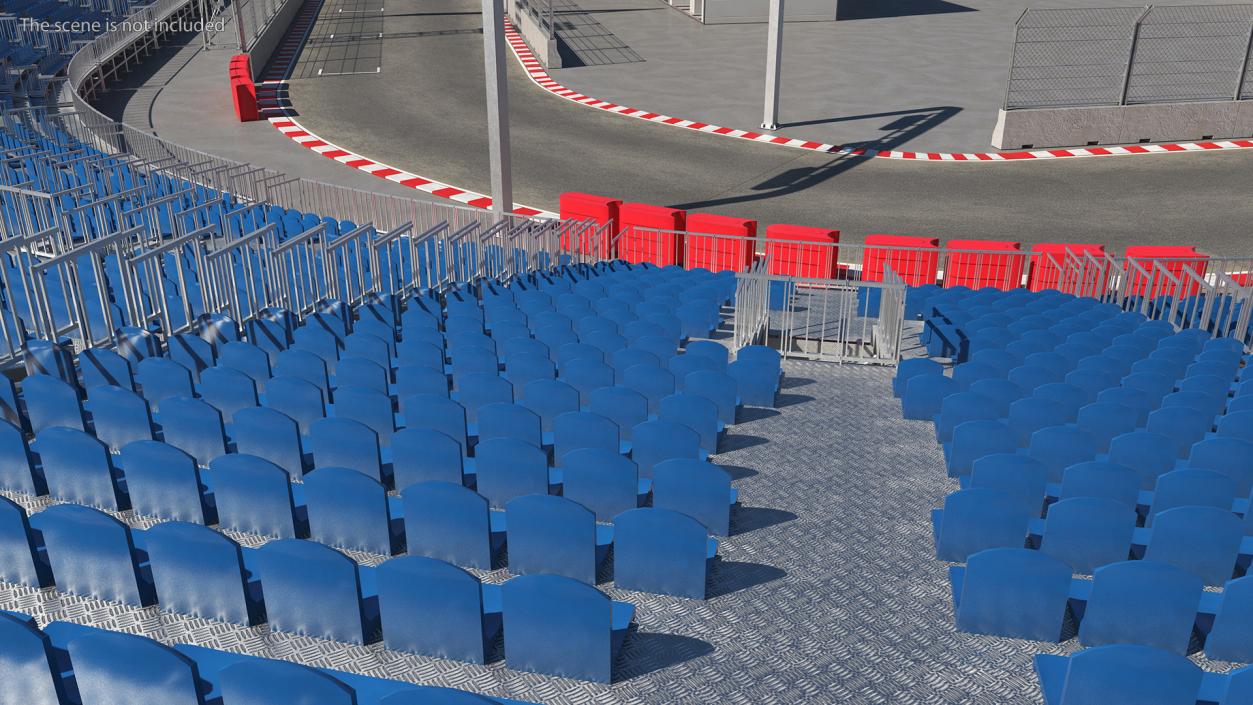 3D Seating Tribunes