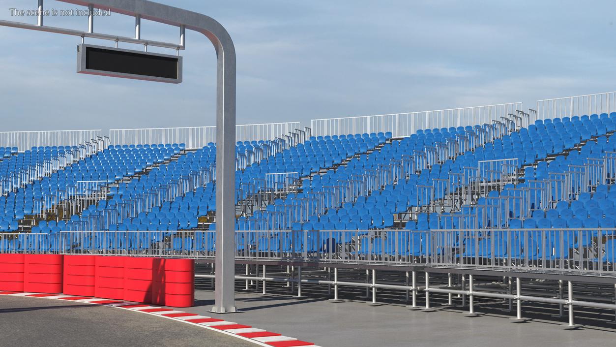 3D Seating Tribunes