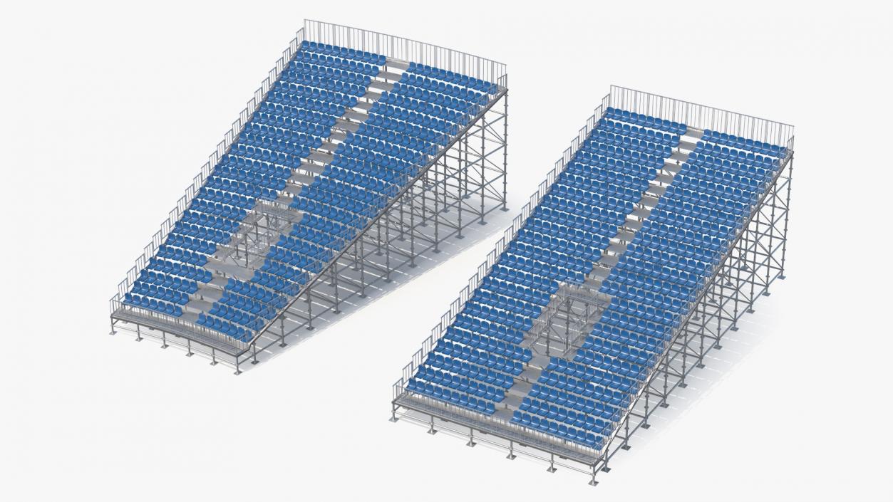 3D Seating Tribunes