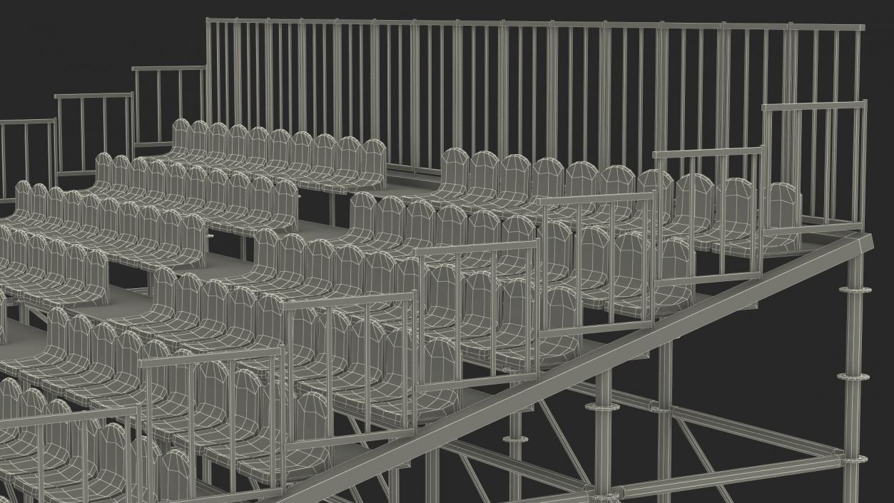 3D Seating Tribunes