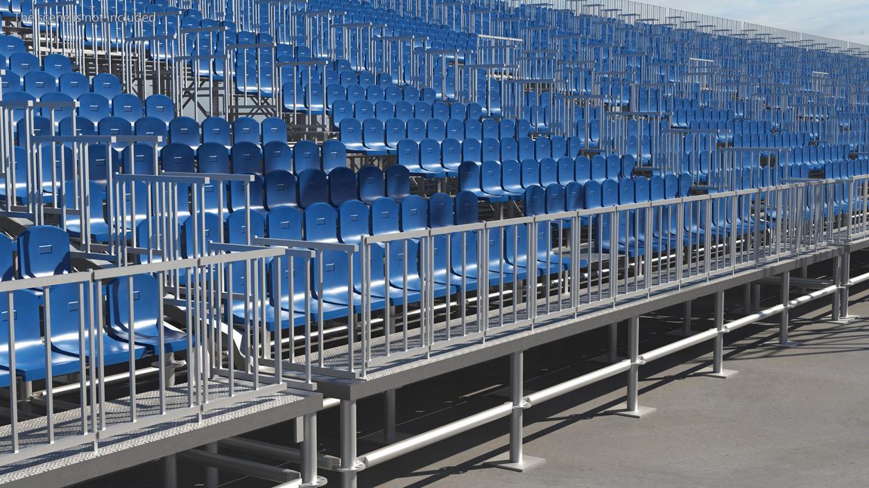 3D Seating Tribunes