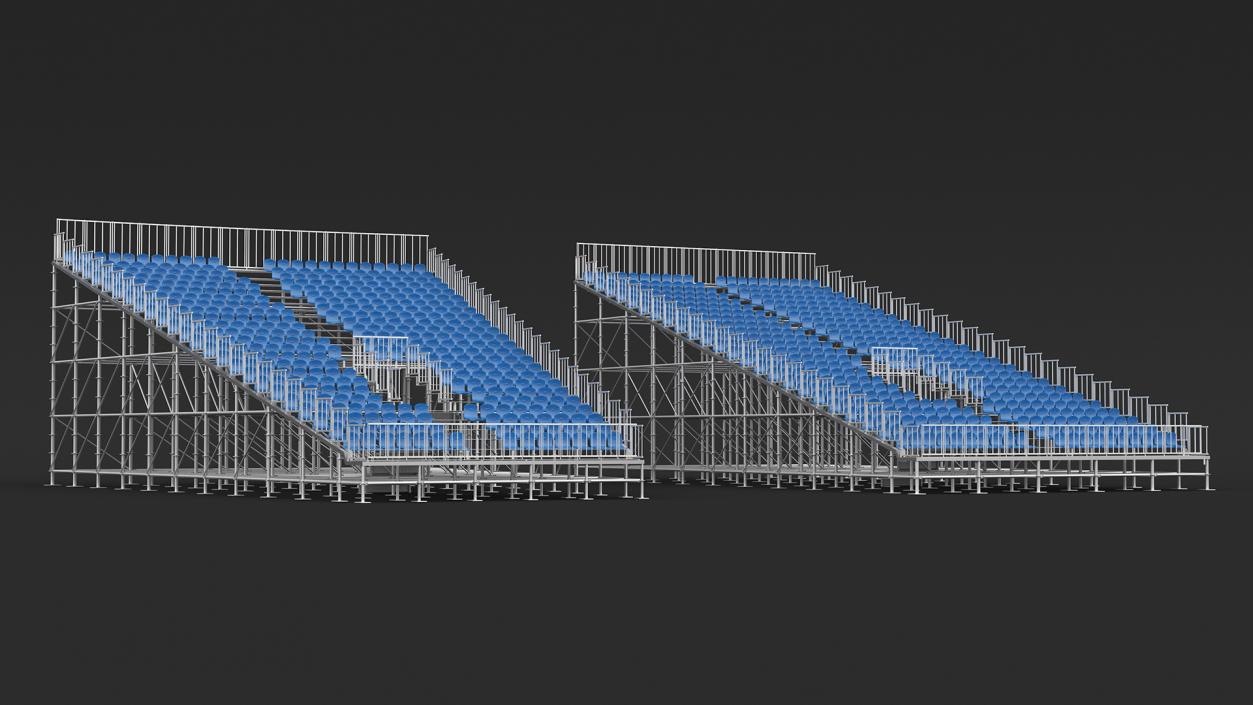 3D Seating Tribunes