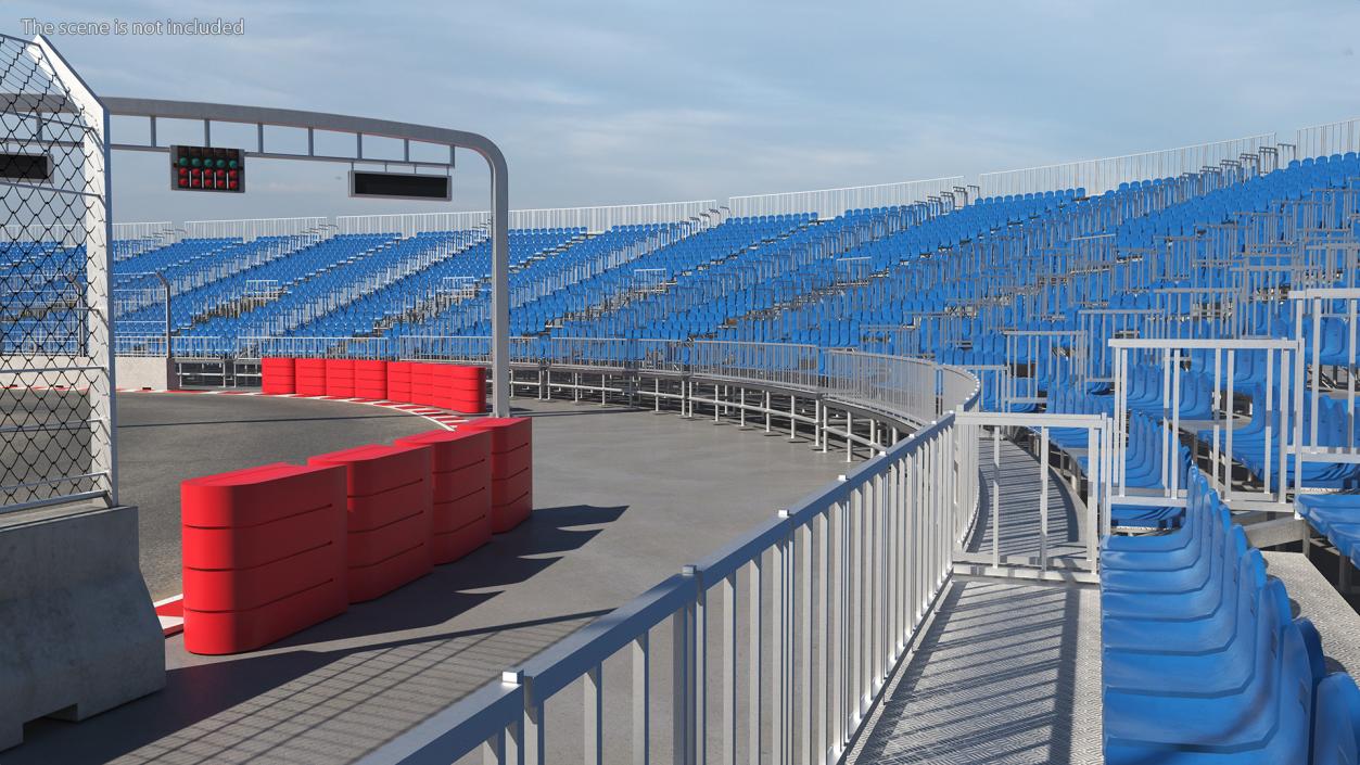 3D Seating Tribunes