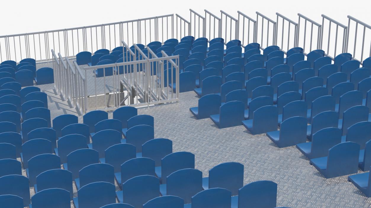 3D Seating Tribunes