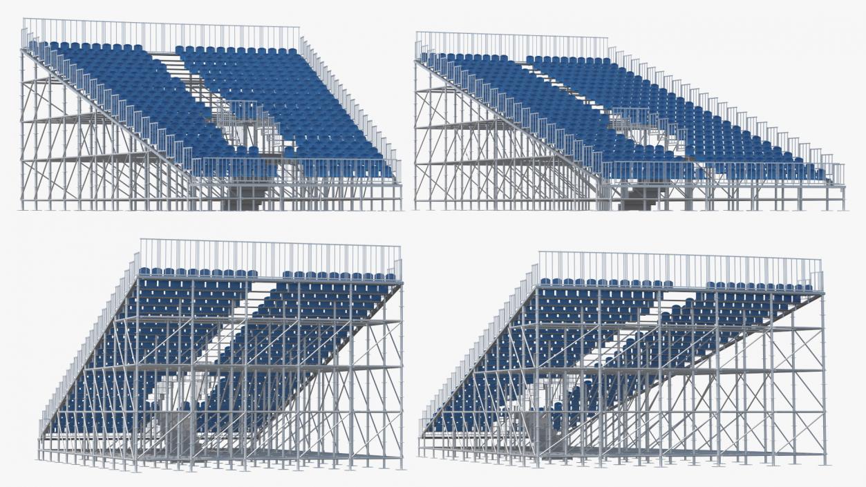 3D Seating Tribunes