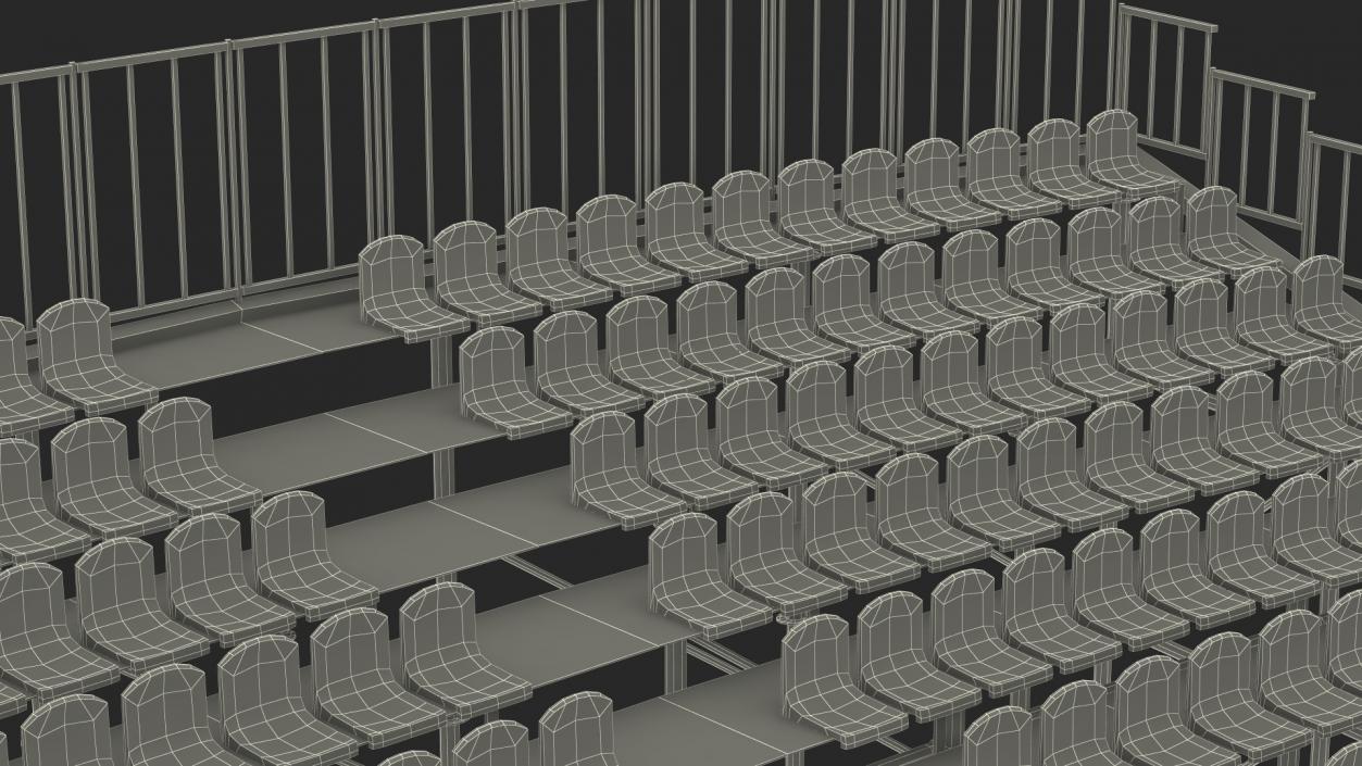 3D Seating Tribunes