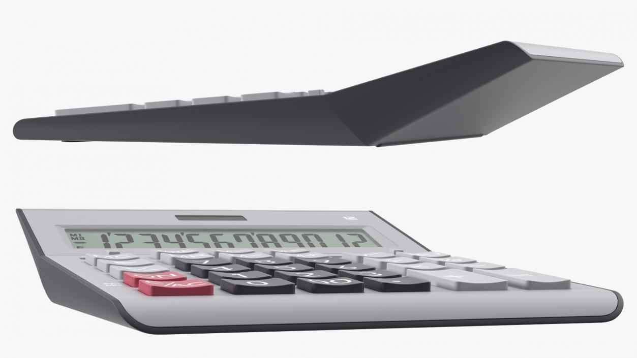 3D Grey Calculator Generic model