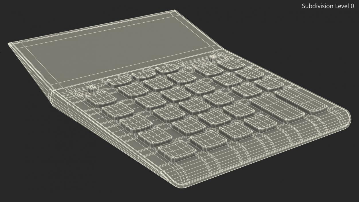 3D Grey Calculator Generic model