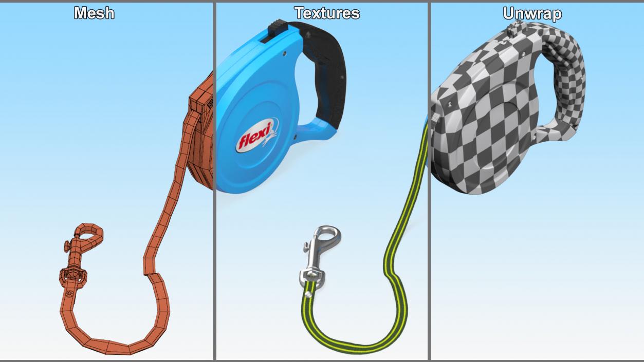 3D model Flexi Classic Retractable Dog Leash