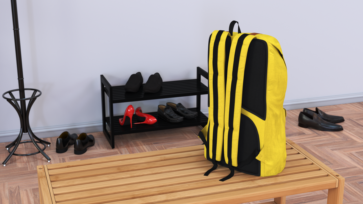 Classic Urban Backpack 3D