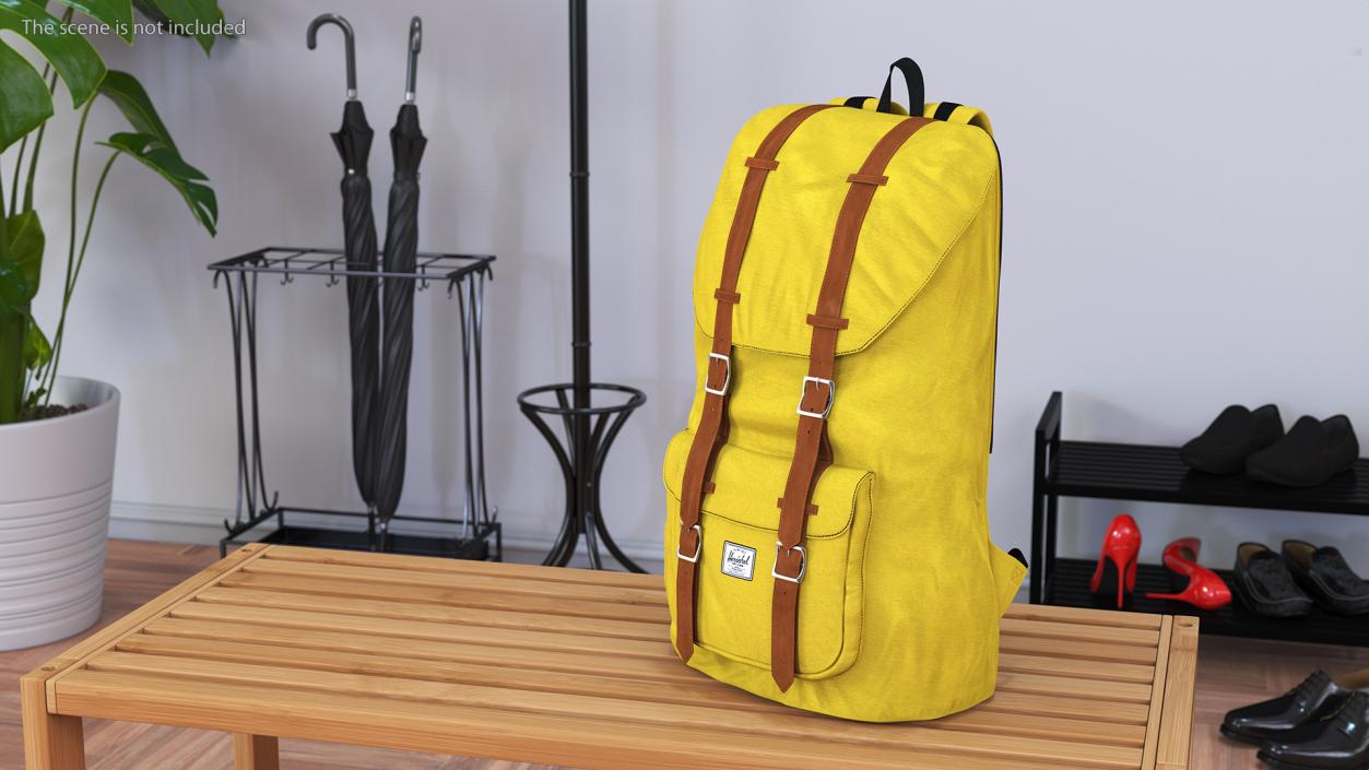 Classic Urban Backpack 3D