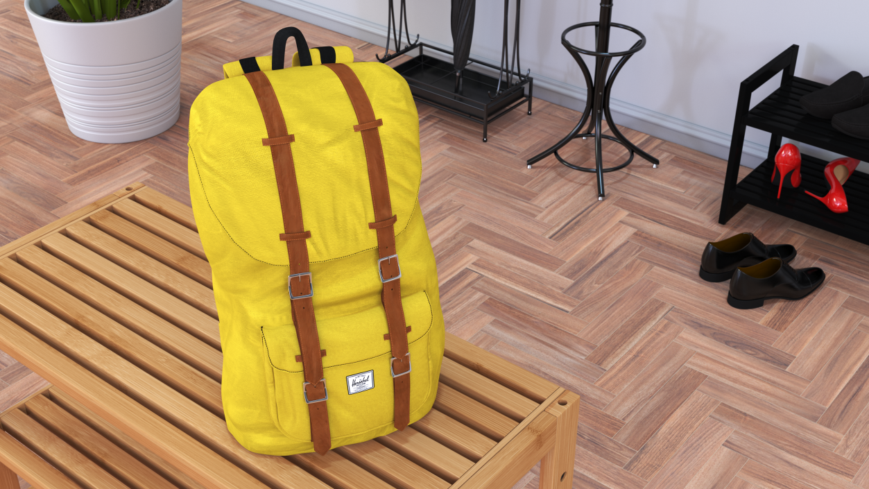 Classic Urban Backpack 3D