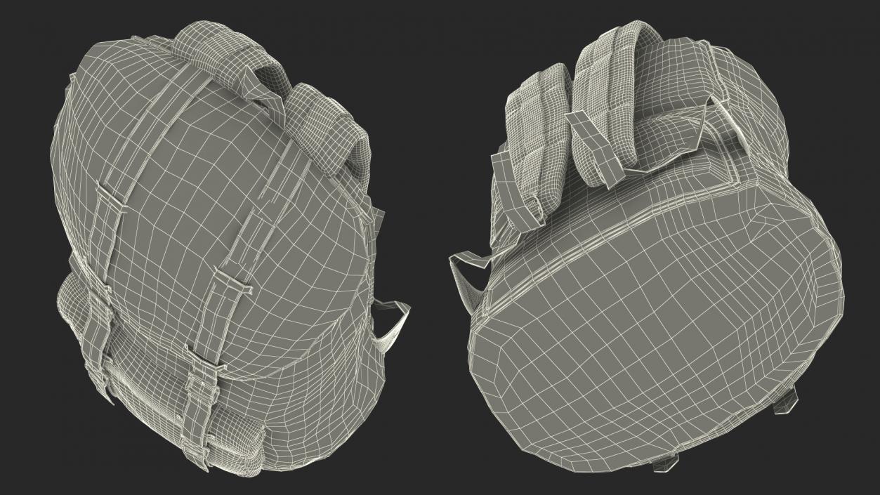 Classic Urban Backpack 3D