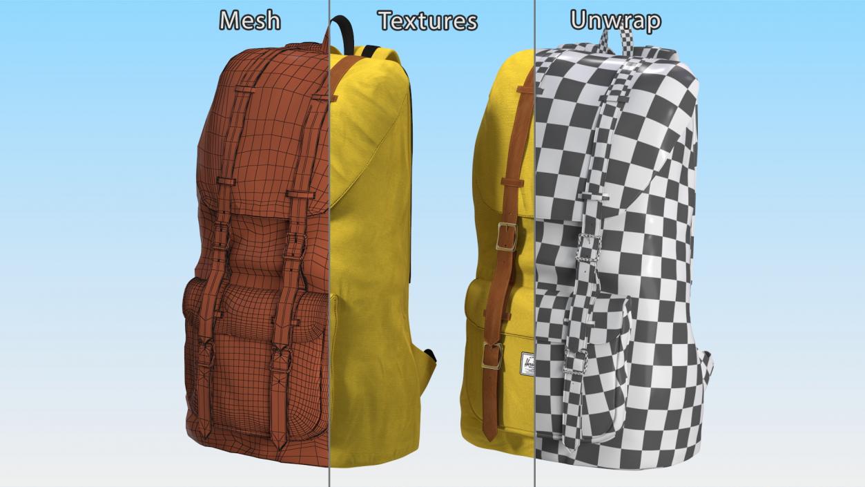 Classic Urban Backpack 3D