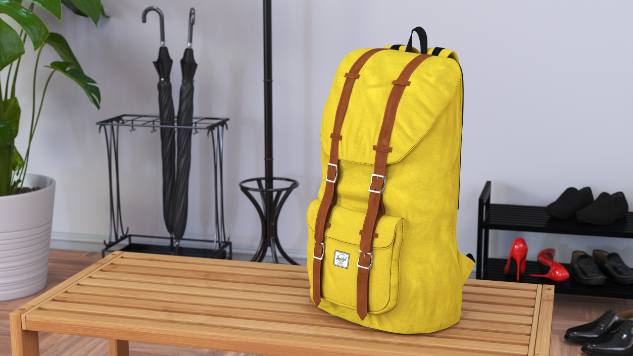 Classic Urban Backpack 3D