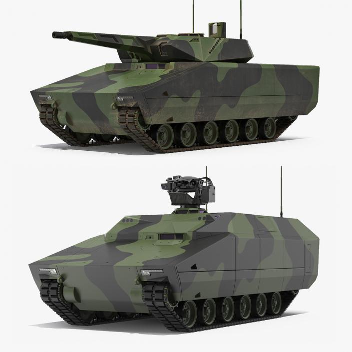 3D model Lynx KF41 Tank Collection